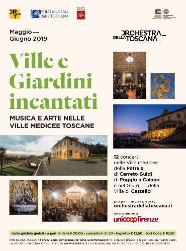 Ville e Giardini incantati 2019. Musica e arte nelle Ville medicee Toscane.